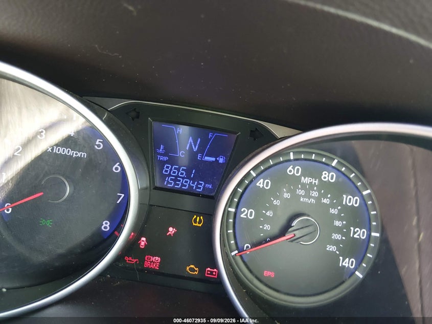 HYUNDAI TUCSON 2011 VIN KM8JU3AC7BU194374