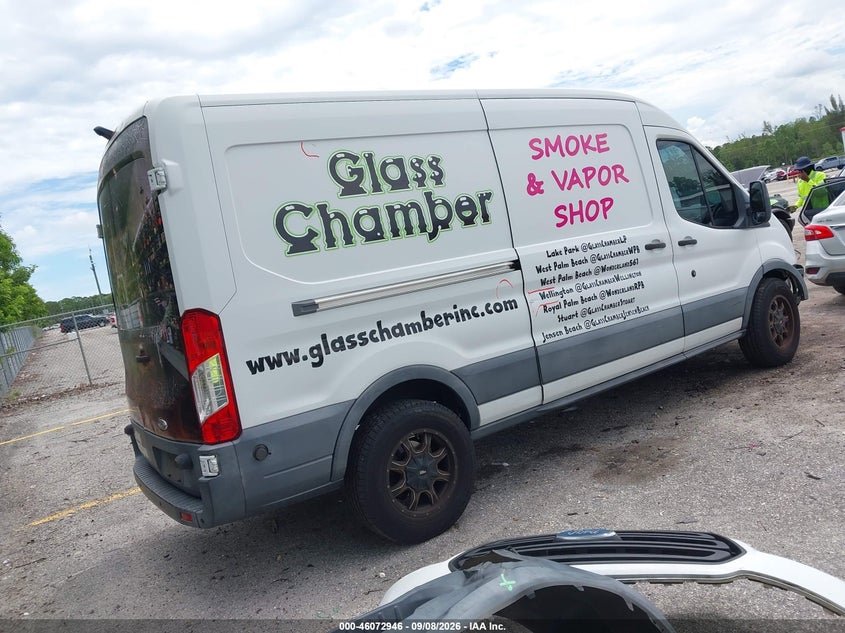 Vin: 1ftyr2cm9fka28735, lot: 46572493, ford transit-250 20154