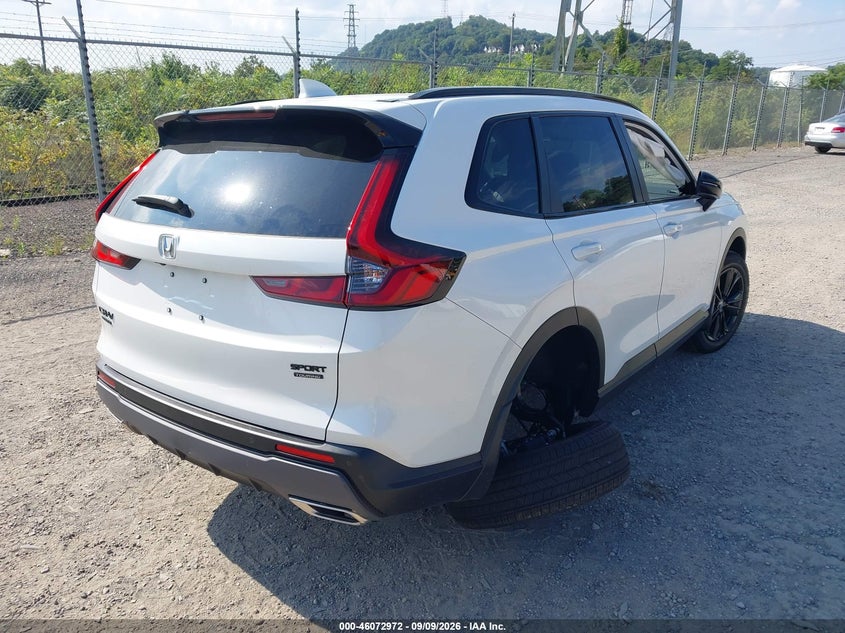 Vin: 7fars6h96te161776, lot: 46572519, honda cr-v hybrid awd sport touring 20264