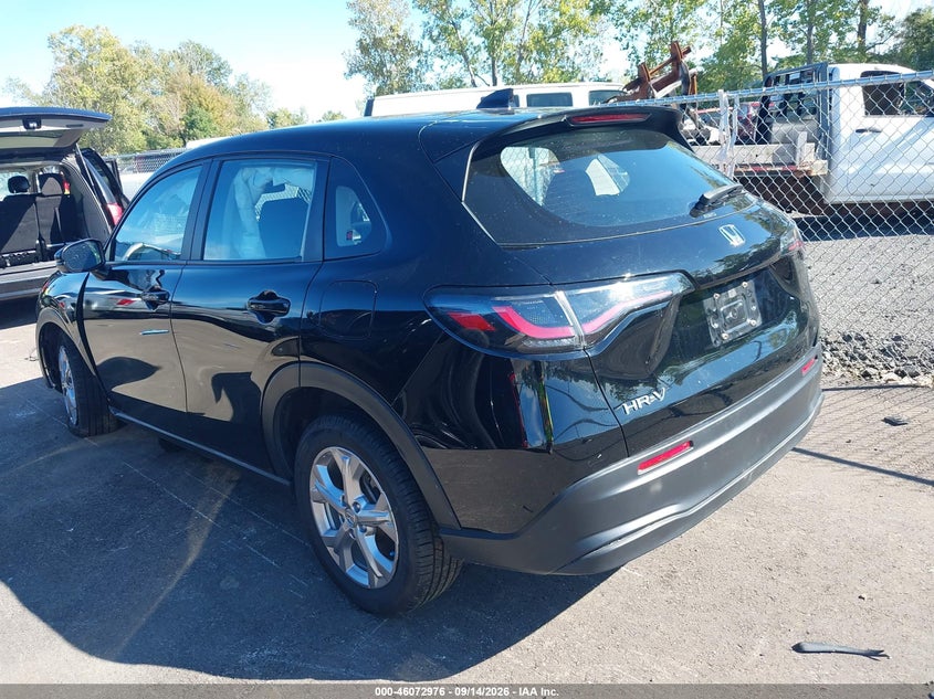 Vin: 3czrz2h33rm716578, lot: 46572523, honda hr-v awd lx 20243