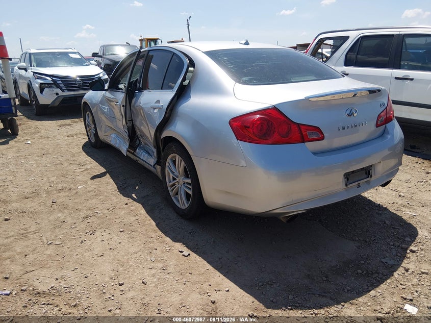 Vin: jn1cv6ap9am408071, lot: 46572534, infiniti g37 journey 20103
