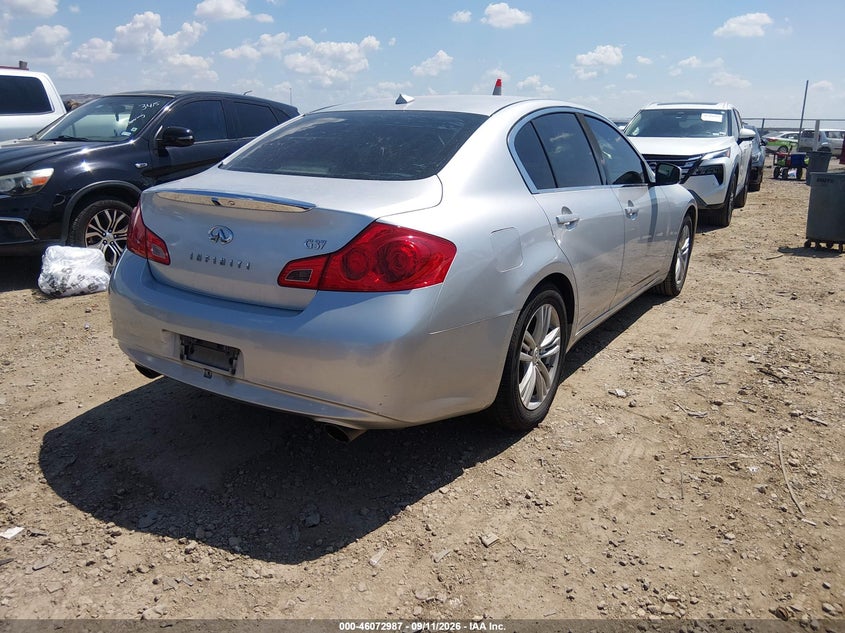 Vin: jn1cv6ap9am408071, lot: 46572534, infiniti g37 journey 20104