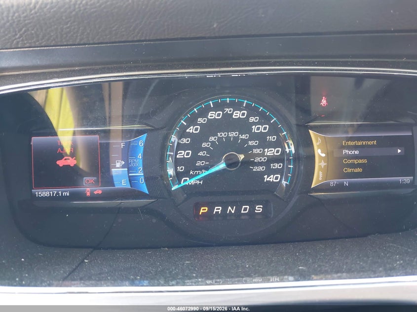 FORD TAURUS 2013 VIN 1FAHP2E86DG163747