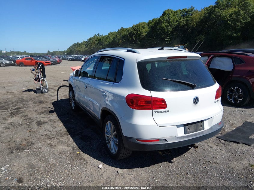 Vin: wvgav3ax7ew588000, lot: 46572546, volkswagen tiguan se 20143