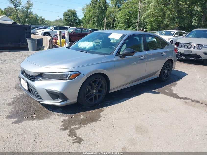 Vin: 2hgfe2f54ph554028, lot: 46572559, honda civic sport 20232
