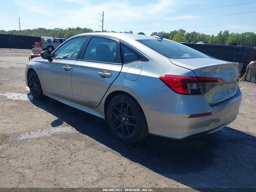 Vin: 2hgfe2f54ph554028, lot: 46572559, honda civic sport 20233