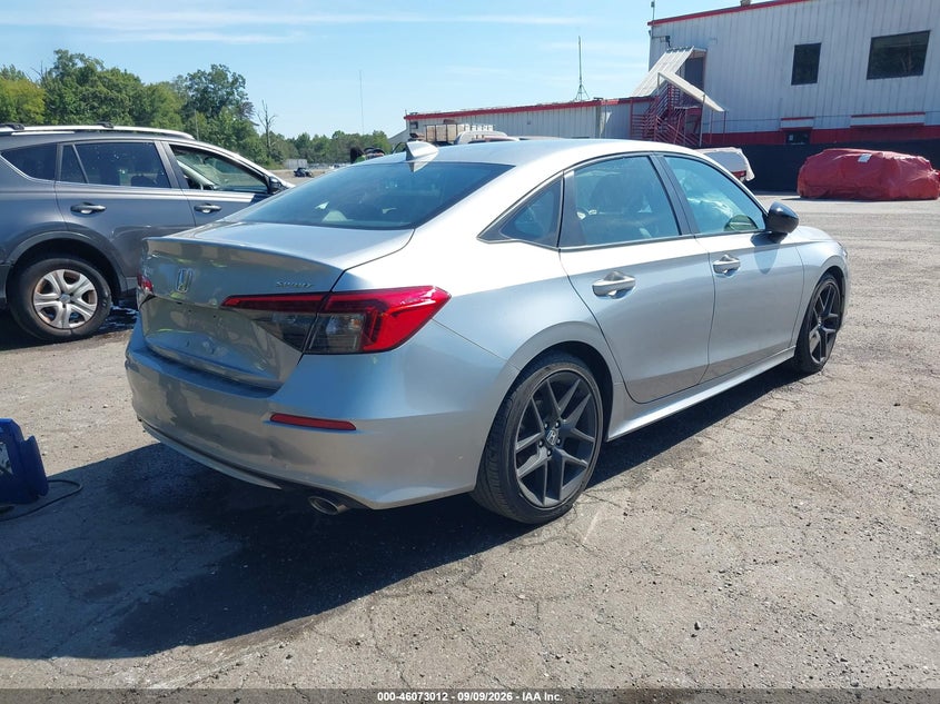 Vin: 2hgfe2f54ph554028, lot: 46572559, honda civic sport 20234
