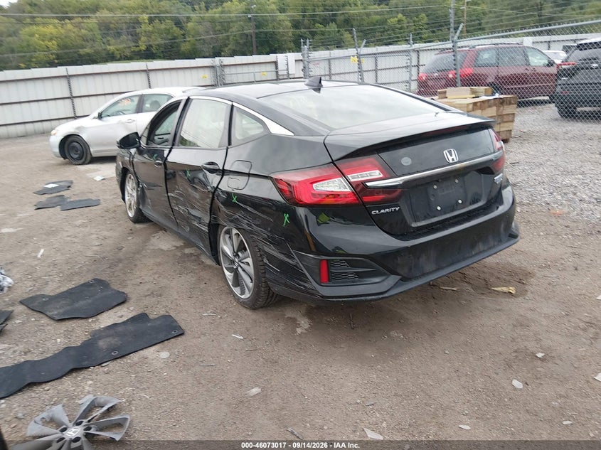 Vin: jhmzc5f38jc000940, lot: 46572564, honda clarity plug-in hybrid touring 20183