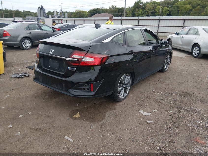 Vin: jhmzc5f38jc000940, lot: 46572564, honda clarity plug-in hybrid touring 20184