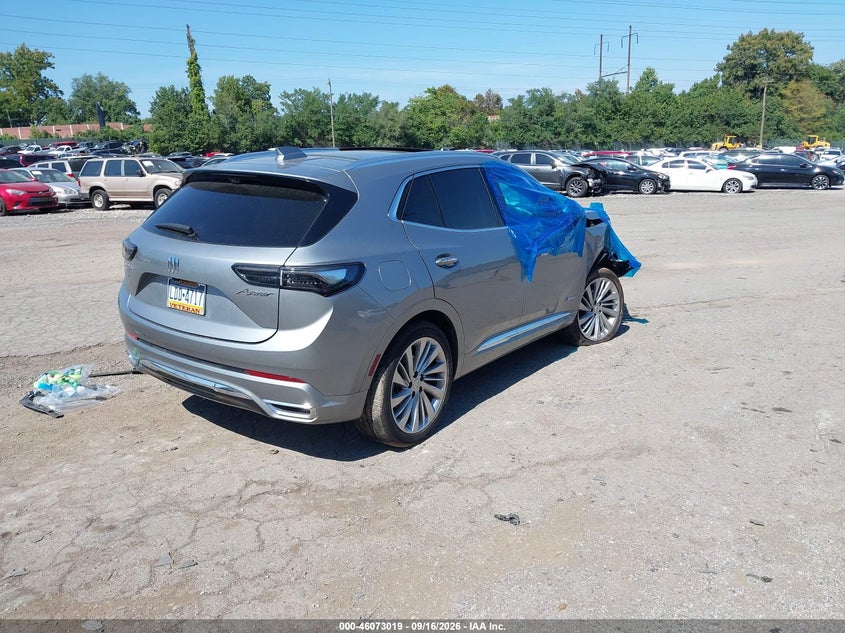 Vin: lrbfzme45sd033816, lot: 46572566, buick envision avenir awd 20254