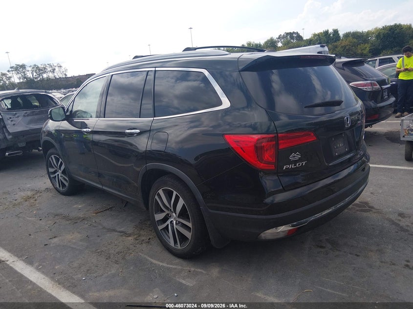 Vin: 5fnyf6h95hb035797, lot: 46572571, honda pilot touring 20173