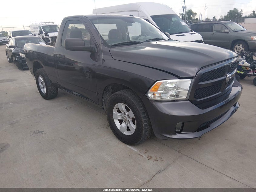 Vin: 3c6jr6ag0jg154396, lot: 46572593, ram 1500 express  4x2 6'4 box 2018 img_1