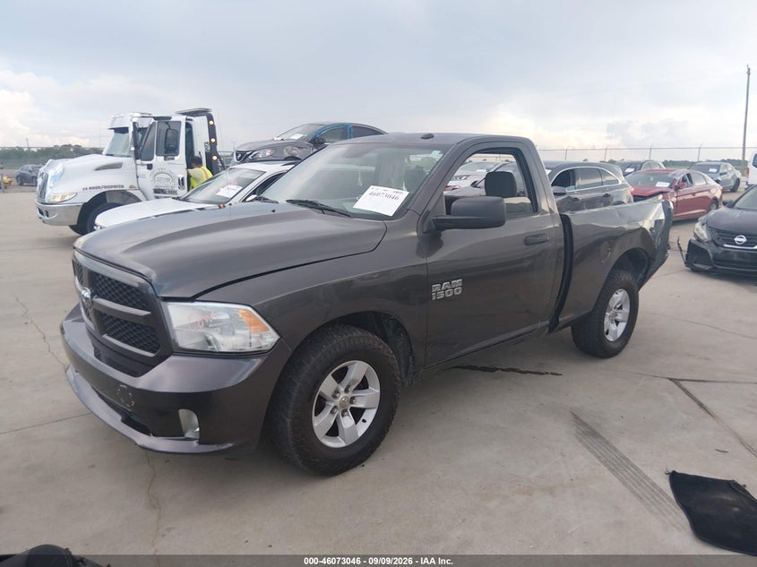 Vin: 3c6jr6ag0jg154396, lot: 46572593, ram 1500 express  4x2 6'4 box 20182