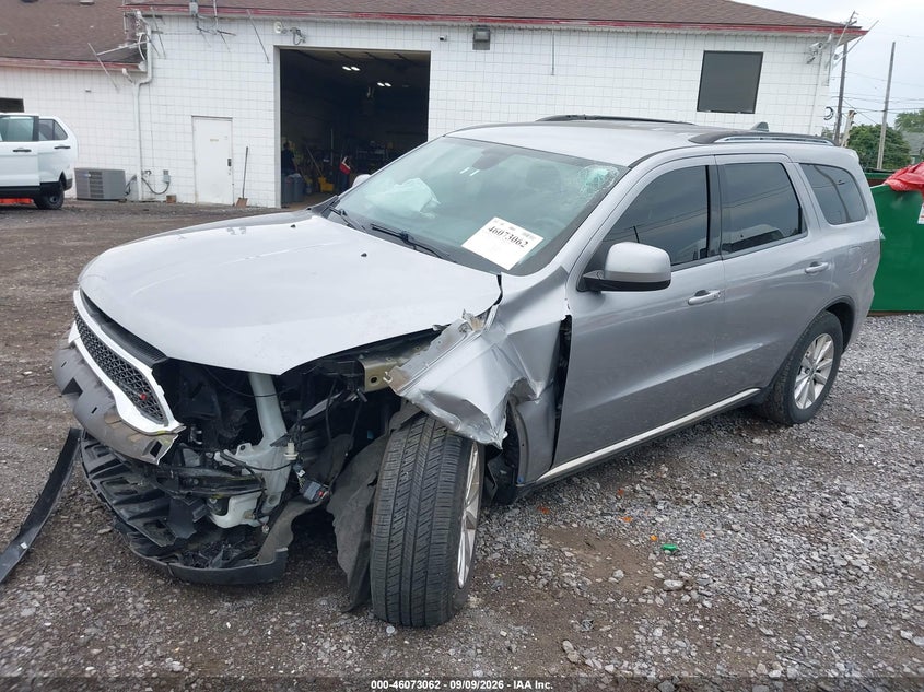 2021 Dodge Durango, Left Front, IAAI, VIN 1C4RDJAG9MC520859 — photo 2