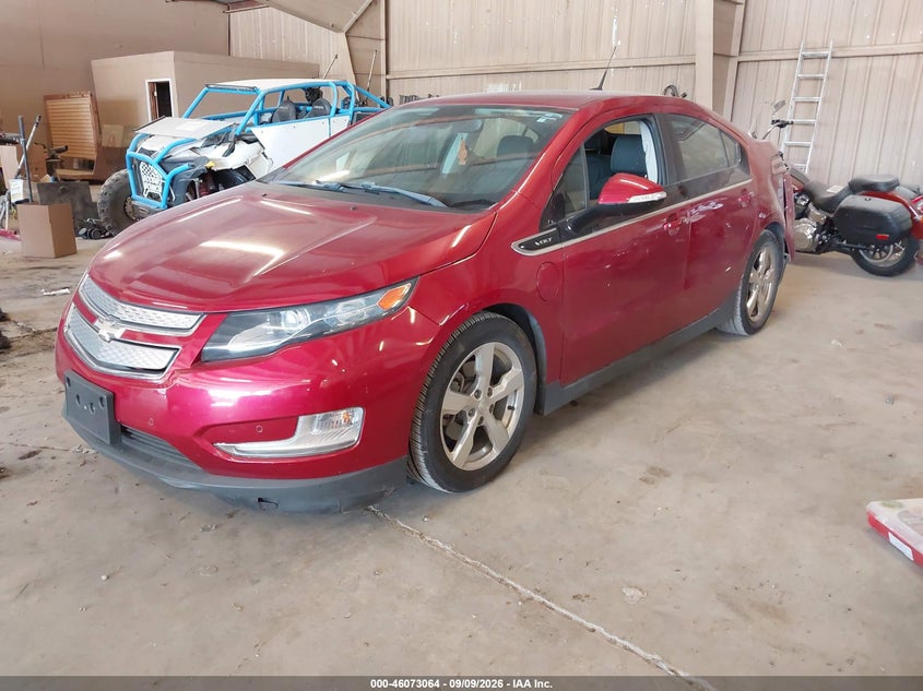 Vin: 1g1rb6e4xdu145697, lot: 46572611, chevrolet volt 20132