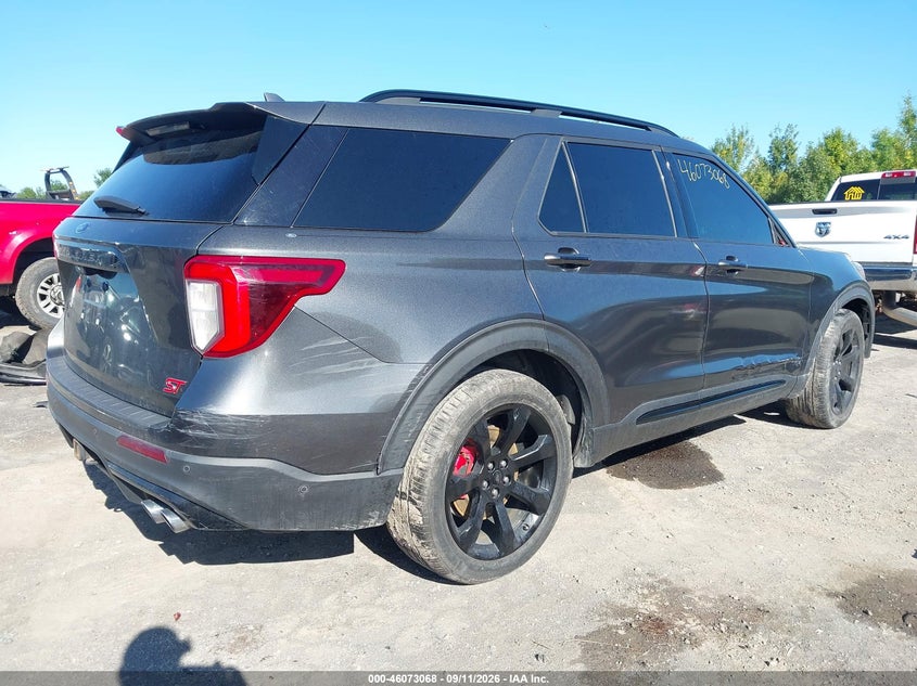Vin: 1fm5k8gc9lgb63445, lot: 46572615, ford explorer st 20204
