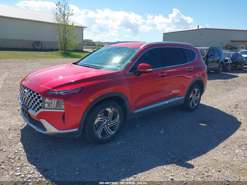 Vin: 5nms64aj4mh369214, lot: 46572642, hyundai santa fe sel 20212