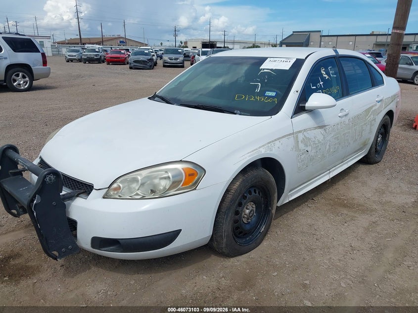 Vin: 2g1wd5e32d1245609, lot: 46572650, chevrolet impala police 20132