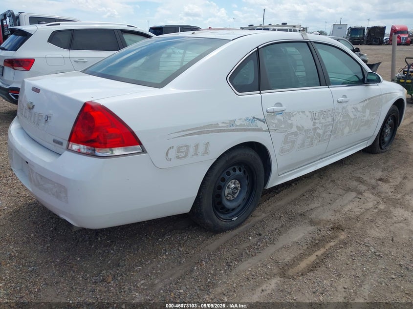 Vin: 2g1wd5e32d1245609, lot: 46572650, chevrolet impala police 20134