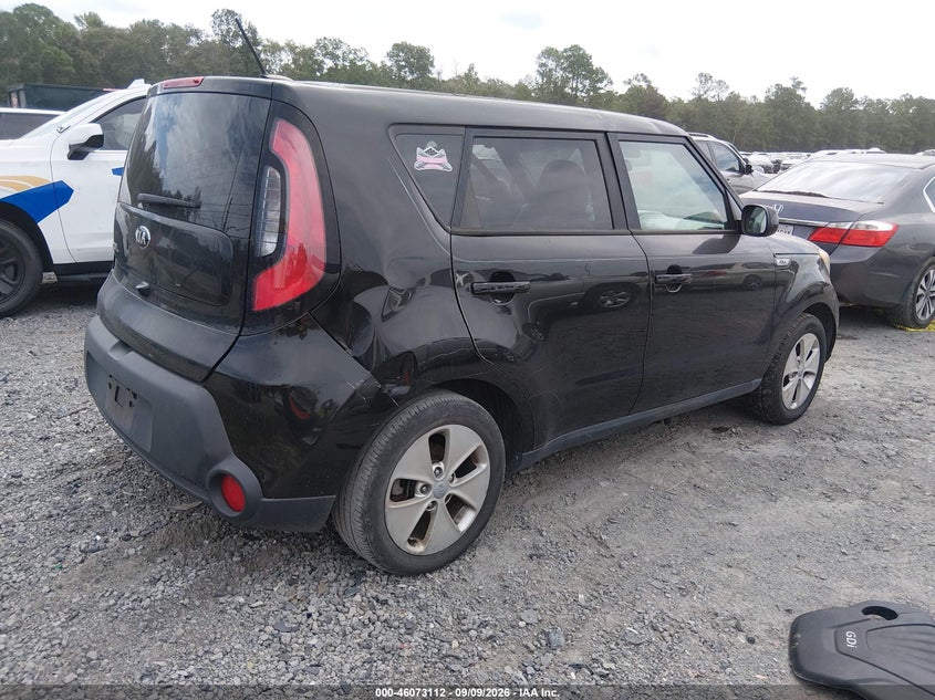 Vin: kndjn2a22g7847508, lot: 46572659, kia soul 20164