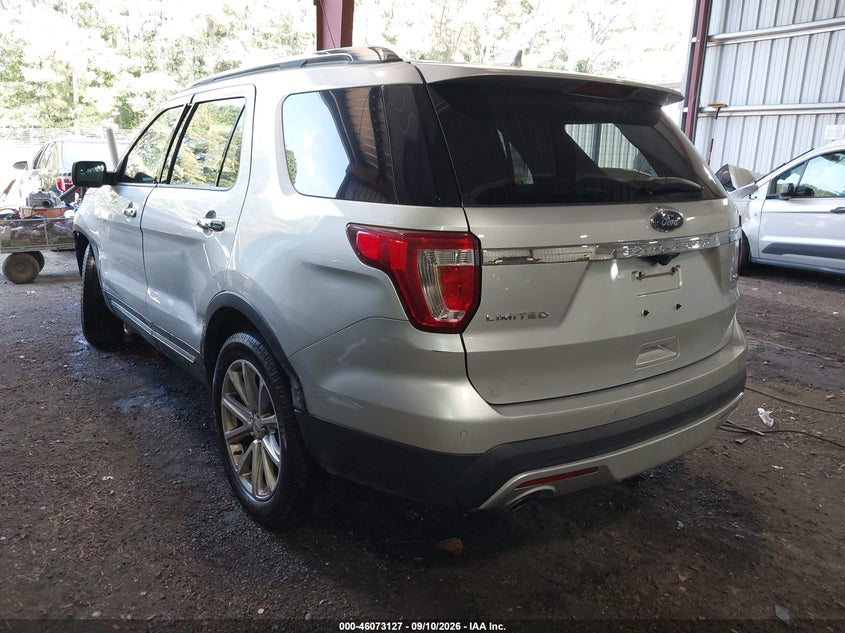 Vin: 1fm5k8f80hga23885, lot: 46572674, ford explorer limited 20173