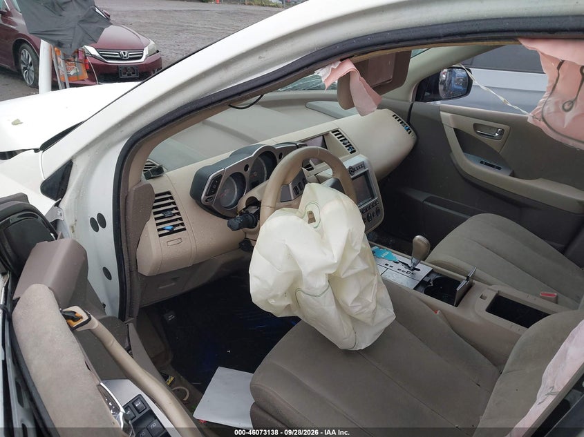 NISSAN MURANO 2006 VIN JN8AZ08W16W519121