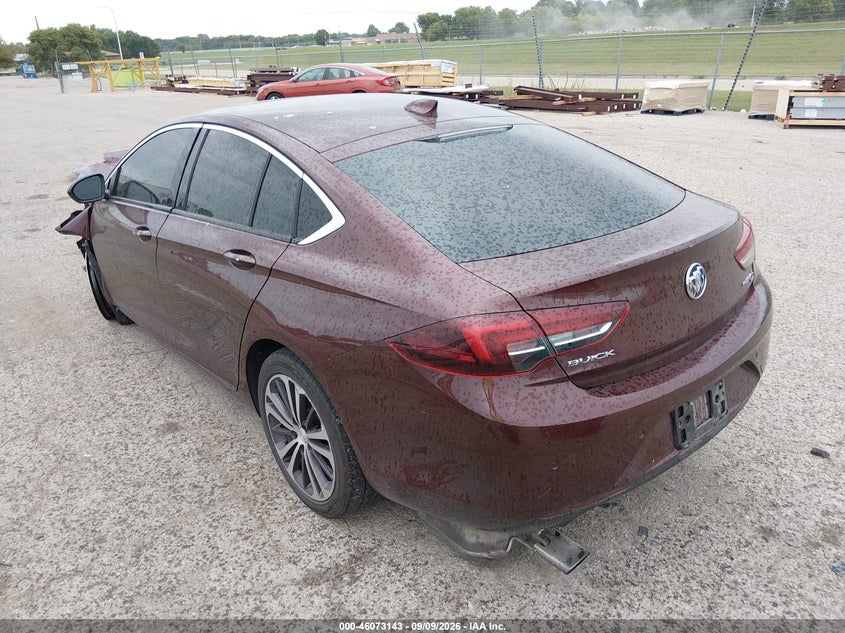 Vin: w04gn6sx7j1143935, lot: 46572690, buick regal sportback preferred ii 20183