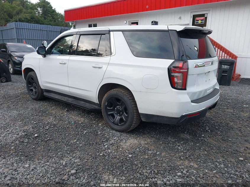 Vin: 1gnskled1pr374663, lot: 46572695, chevrolet tahoe 4wd commercial fleet 20233