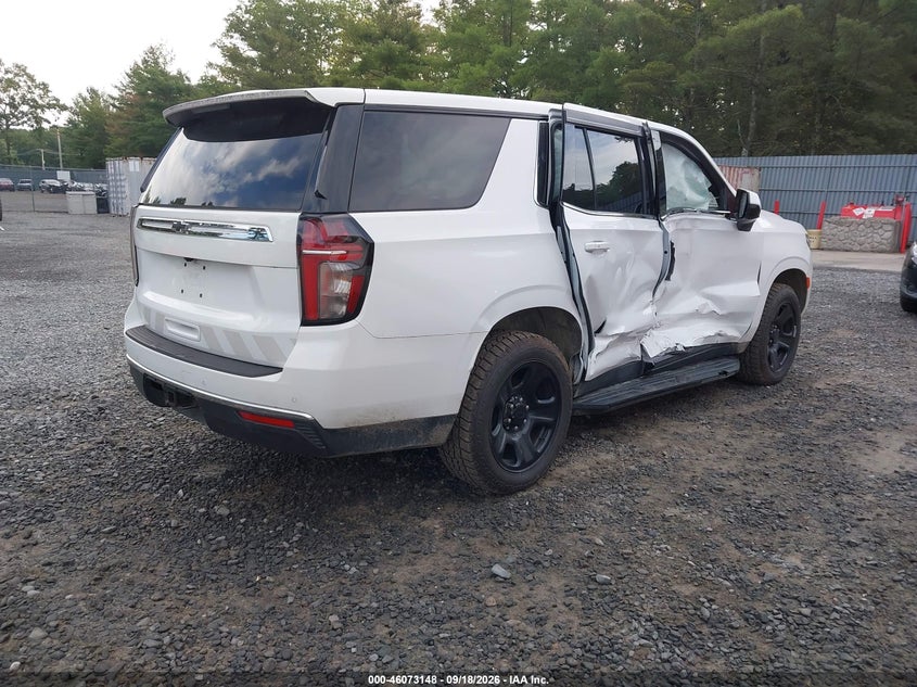 Vin: 1gnskled1pr374663, lot: 46572695, chevrolet tahoe 4wd commercial fleet 20234