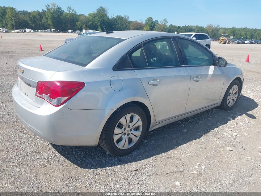 Vin: 1g1pa5sh4e7132942, lot: 46572698, chevrolet cruze ls auto 20144