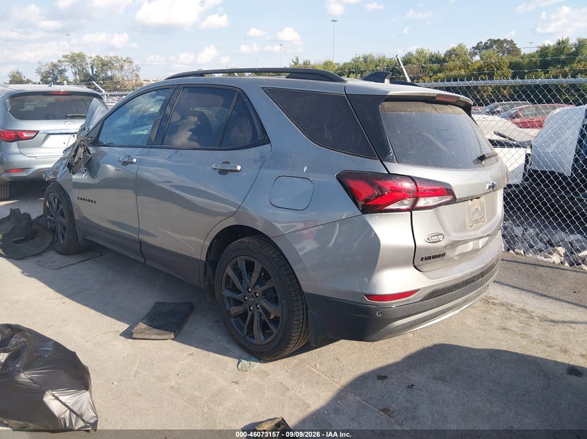 Vin: 3gnaxweg1rs215991, lot: 46572704, chevrolet equinox awd rs 20243