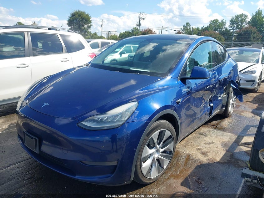 Vin: 5yjygdee6lf015098, lot: 46572716, tesla model y long range dual motor all-wheel drive 20202