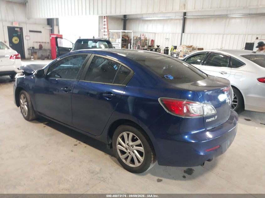 Vin: jm1bl1v72c1694569, lot: 46572723, mazda mazda3 i touring 20123