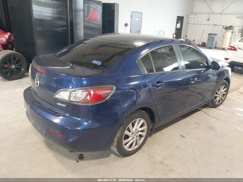 Vin: jm1bl1v72c1694569, lot: 46572723, mazda mazda3 i touring 20124