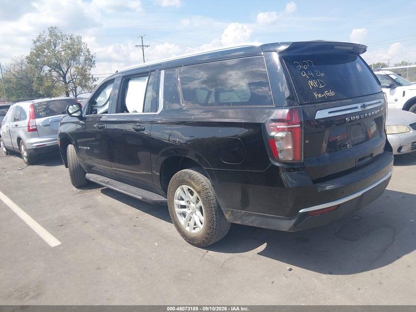 Vin: 1gnscckdxnr355902, lot: 46572736, chevrolet suburban 2wd lt 20223