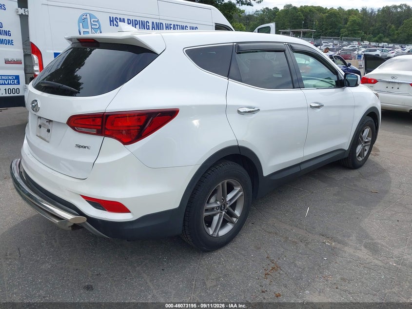 Vin: 5nmzt3lb6hh024828, lot: 46572742, hyundai santa fe sport 2.4l 20174