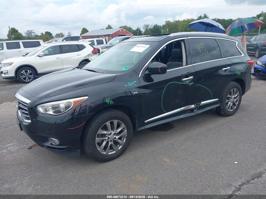 Vin: 5n1al0mm3fc550305, lot: 46572761, infiniti qx60 20152