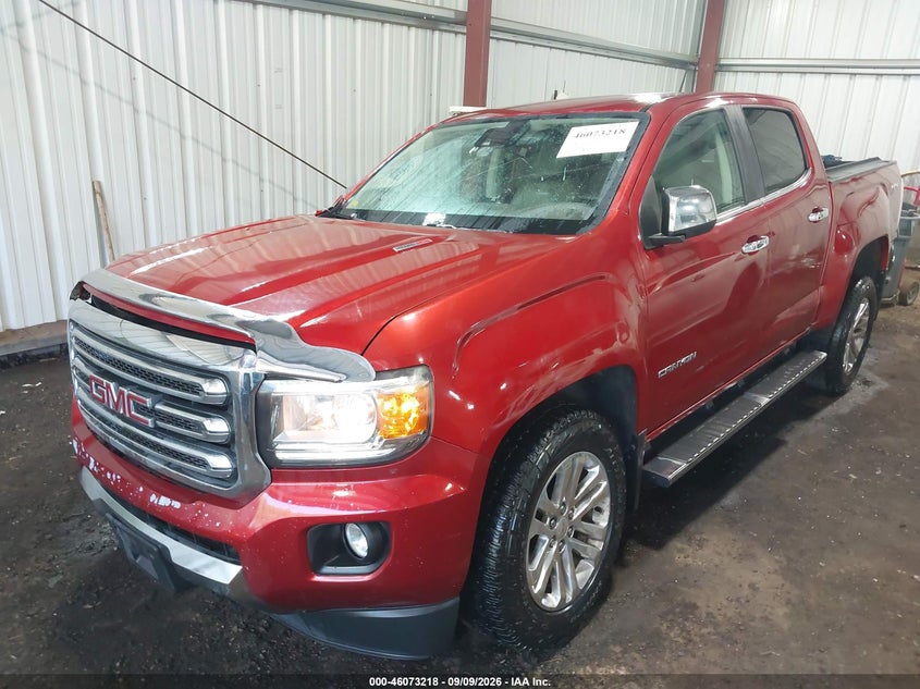 Vin: 1gtp6de18g1340684, lot: 46572765, gmc canyon slt 20162