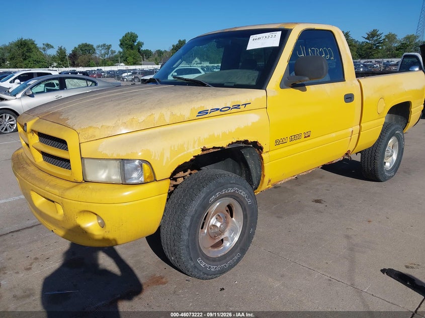 DODGE RAM 1500 1999 VIN 1B7HF16Z4XS212945