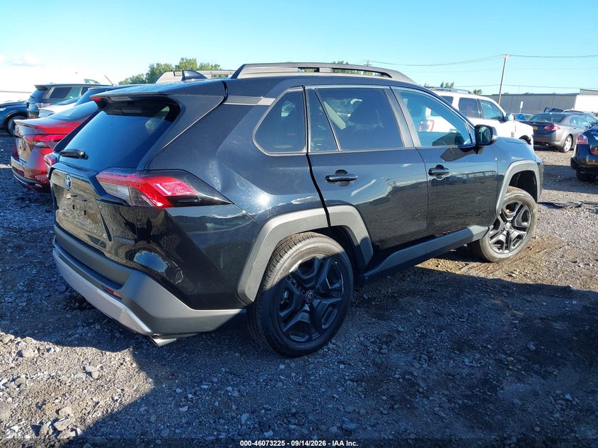 Vin: 2t3j1rfv4pw374772, lot: 46572772, toyota rav4 adventure 20234