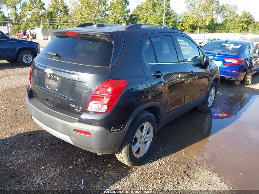 Vin: kl7cjpsbxgb656977, lot: 46572798, chevrolet trax lt 20164