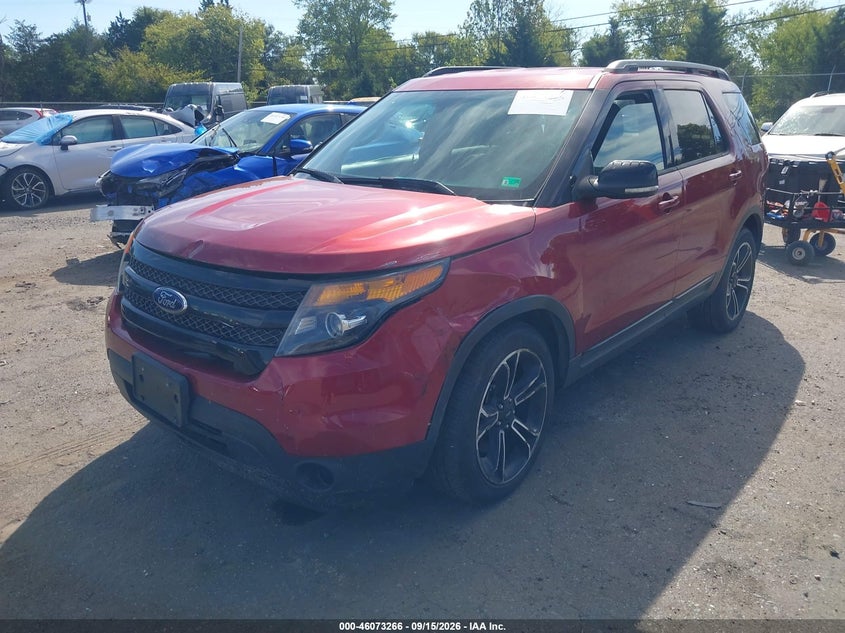Vin: 1fm5k8gt2fgb53215, lot: 46572813, ford explorer sport 20152