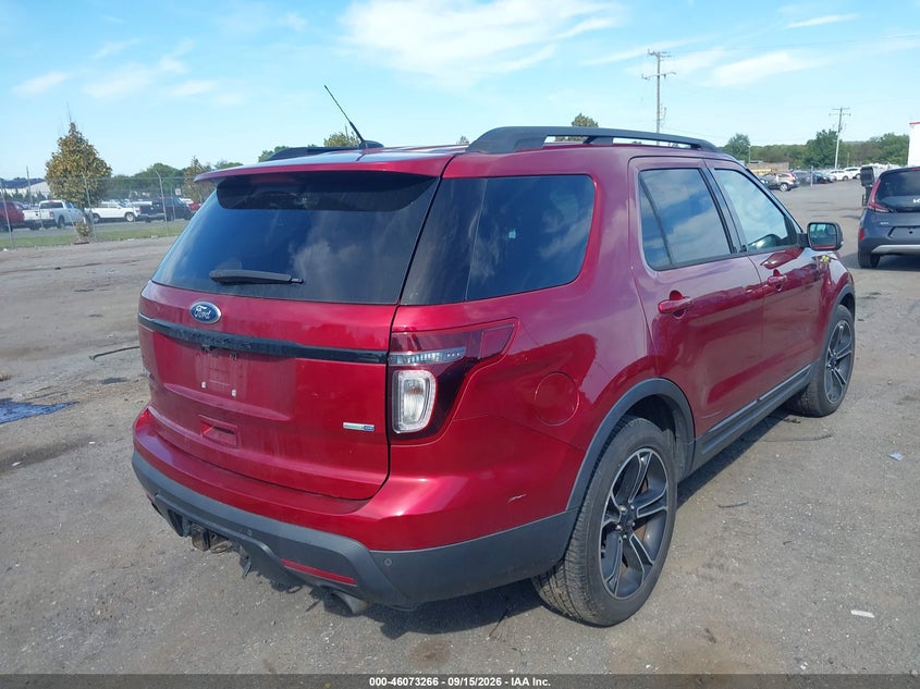 Vin: 1fm5k8gt2fgb53215, lot: 46572813, ford explorer sport 20154