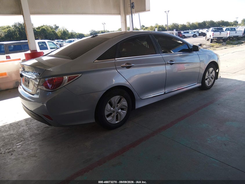 2014 HYUNDAI SONATA HYBRID auction photo 4