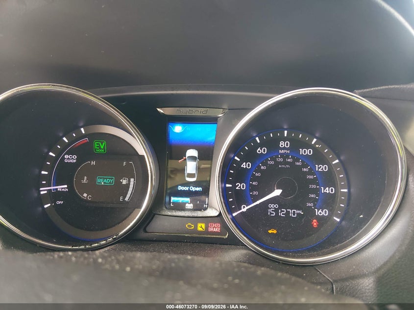 2014 HYUNDAI SONATA HYBRID auction photo 7