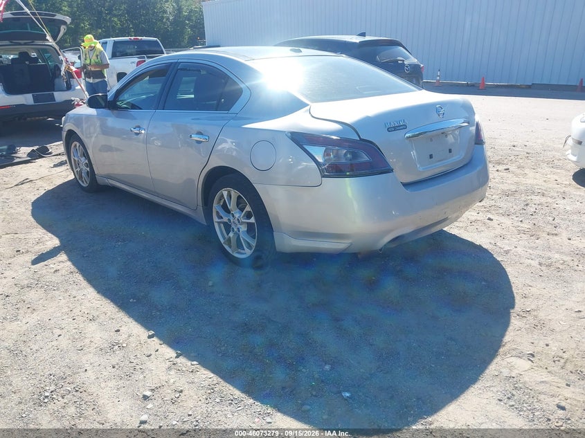 Vin: 1n4aa5ap9ec433788, lot: 46572826, nissan maxima 3.5 sv 20143