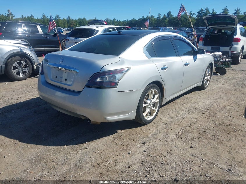 Vin: 1n4aa5ap9ec433788, lot: 46572826, nissan maxima 3.5 sv 20144