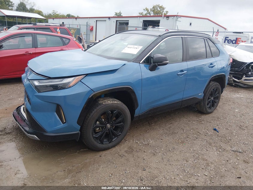 Vin: 4t3e6rfv9su179830, lot: 46572834, toyota rav4 hybrid xse 20252