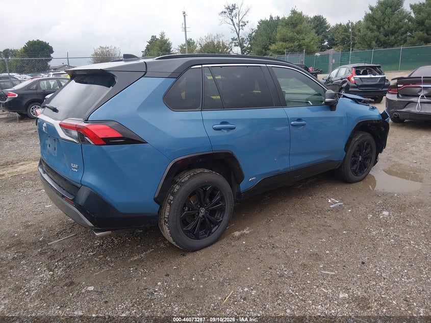 Vin: 4t3e6rfv9su179830, lot: 46572834, toyota rav4 hybrid xse 20254