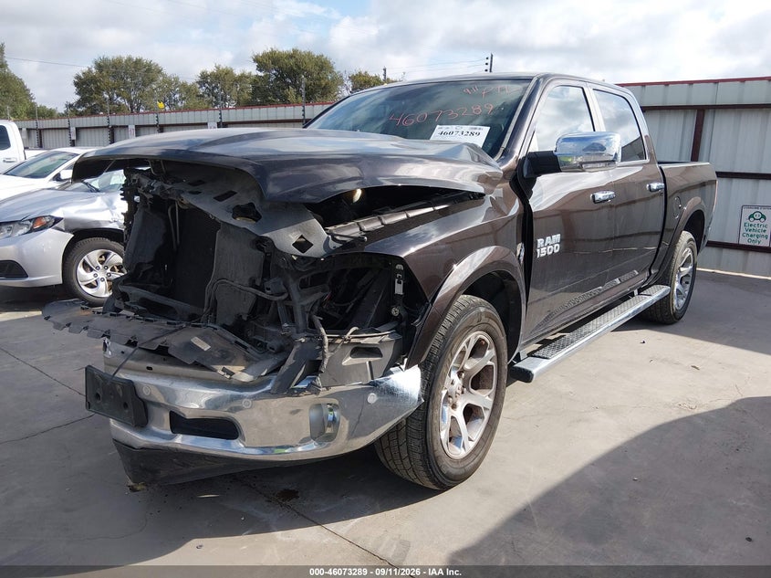 Vin: 1c6rr7nt3hs816085, lot: 46572836, ram 1500 laramie  4x4 5'7 box 20172
